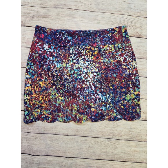 Attyre Pants - Attyre NYC Multicolor Skort/ Miniskirt Women's size 8 Golf Tennis Athletic